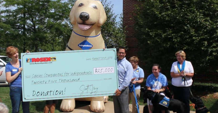 Canine Companions Check Presentation Recap