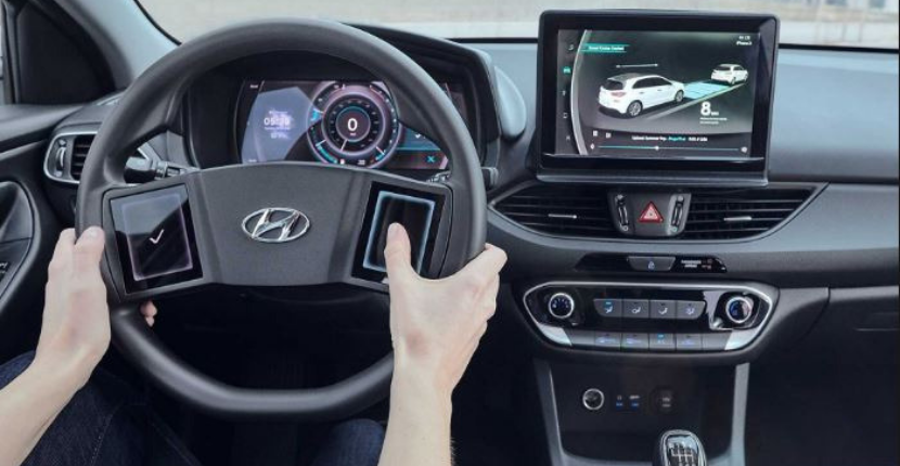 Hyundai Touchscreen  Steering Wheel