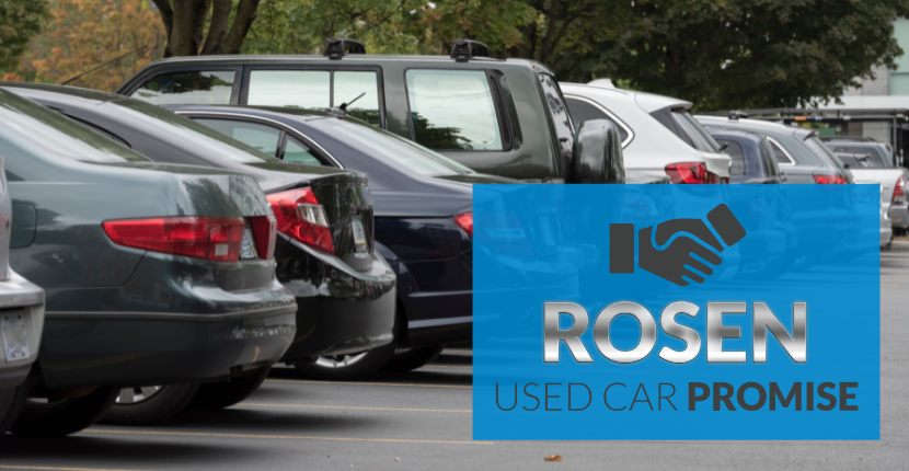 What Is The Rosen Used Car Promise?