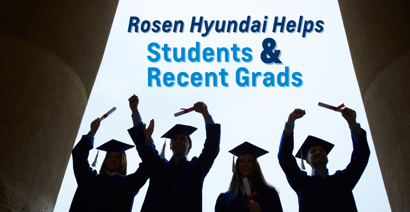 Rosen Hyundai Helps Students and Recent Graduates
