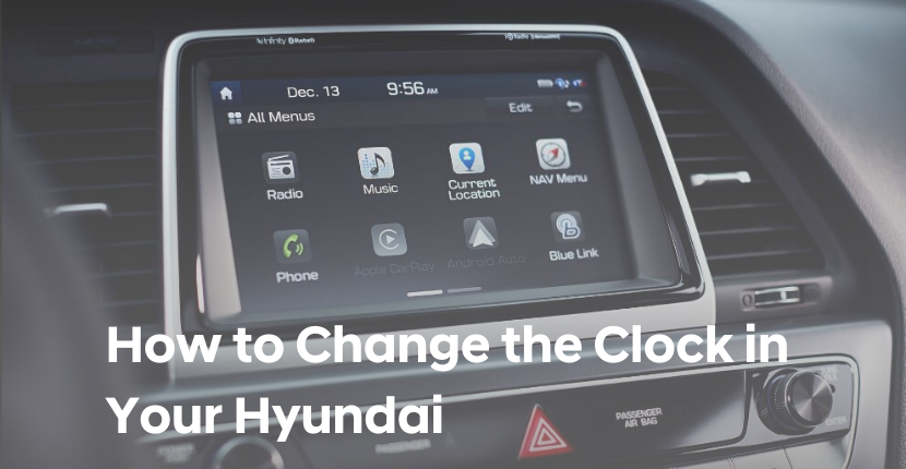 Hyundai clock reset