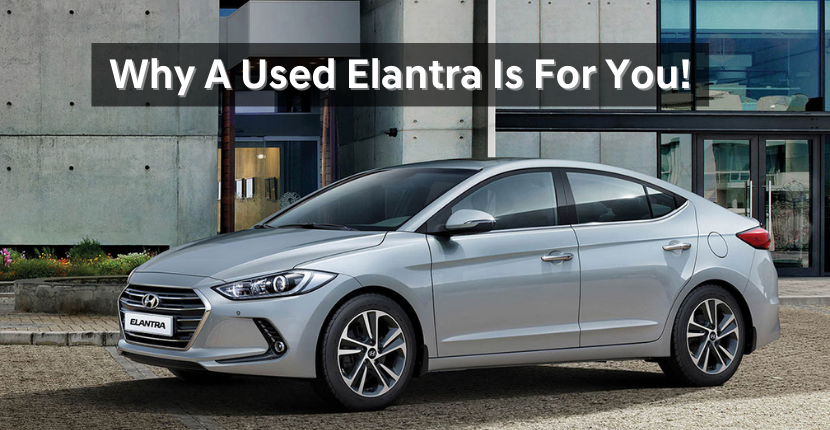 A Used Elantra Is For You!